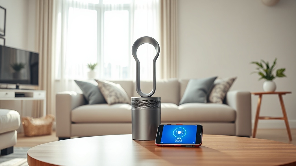 Dyson Purifier Hot+Cool: App-Steuerung und Automatisierung