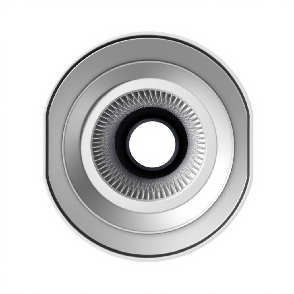 A photorealistic close-up illustration showing the front panel of a Dyson Purifier Hot+Coo