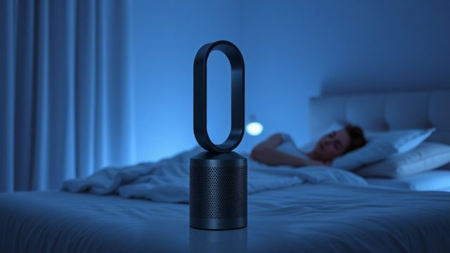 Dyson Purifier Hot+Cool: Nachtmodus und Geräusch messen